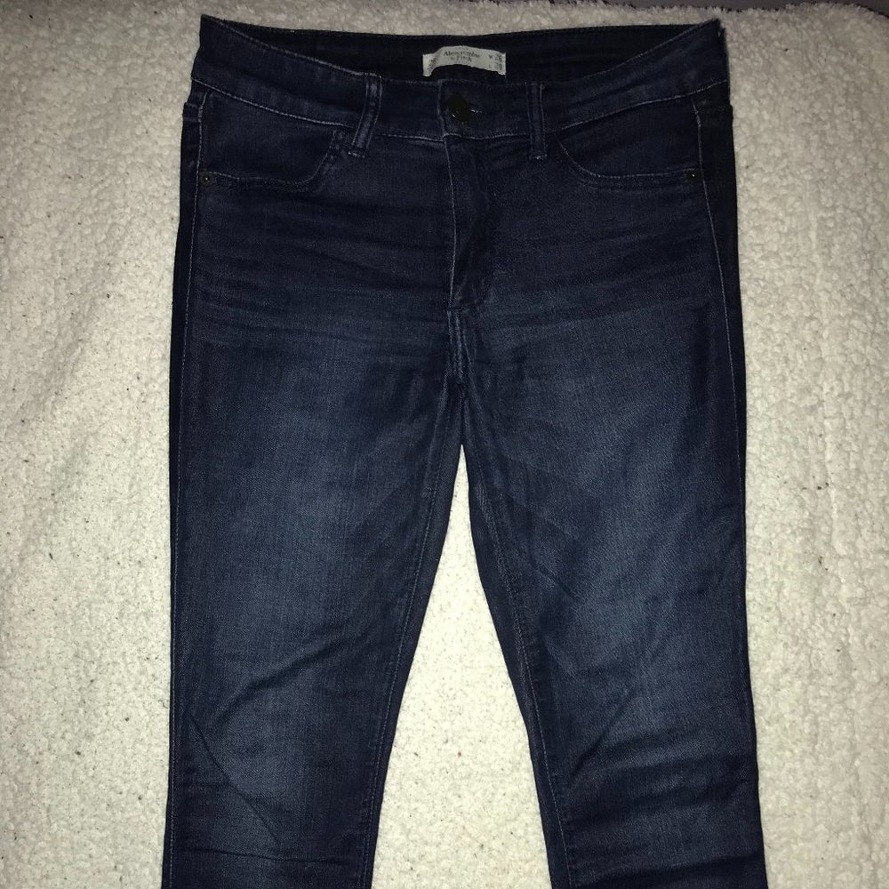 Abercombrie & Fitch Dark Blue Jegging - Picture 3 of 8